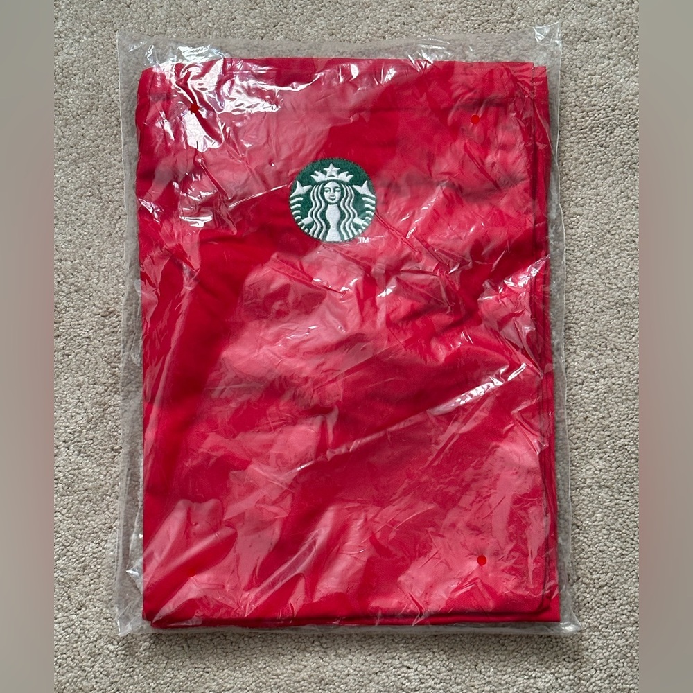 Christmas Starbucks apron